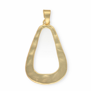 Pendentifs accroche-regard goutte Dor&eacute;