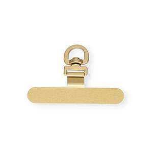 Attache pour cordon de t&eacute;l&eacute;phone Dor&eacute;