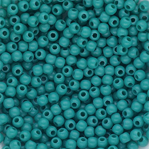 DQ Perles acryliques 4 mm brillant Turquoise