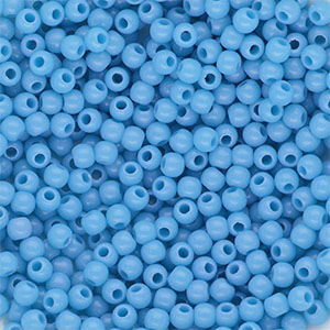 DQ Perles acryliques 4 mm brillant Bleu