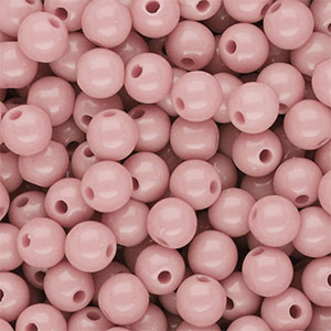 DQ Perles acryliques 8 mm brillant Rose vintage