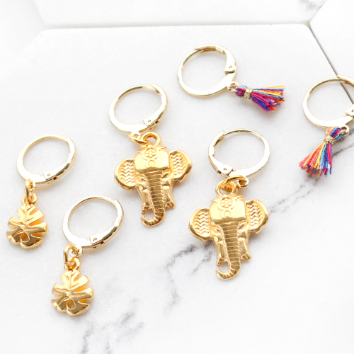 Des boucles d'oreilles minimalistes pour votre collection d'&eacute;t&eacute; !