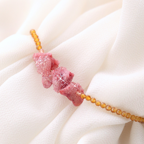 Jolis bracelets en pierre naturelle facett&eacute;e ! 