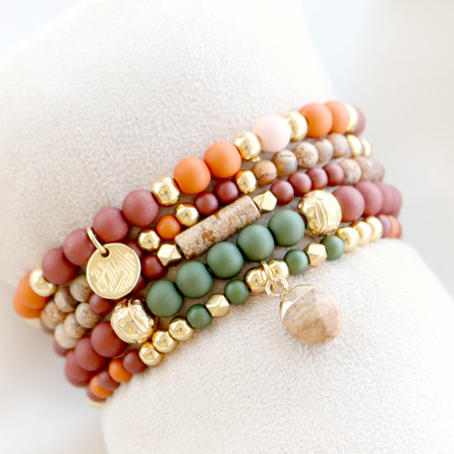 Cr&eacute;ez en toute simplicit&eacute; ces magnifiques bijoux avec des perles acryliques :