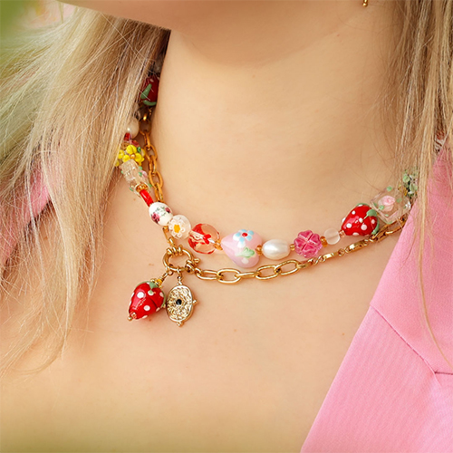 Soyez cr&eacute;atif(ve) avec perles en verre peintes &agrave; la main