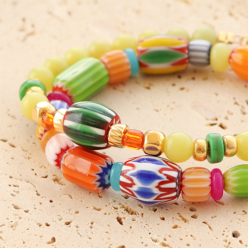 Inspiration de bracelets avec les nouvelles perles Millefiori