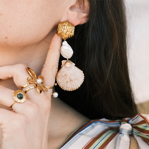 Cr&eacute;er des bijoux avec des appr&ecirc;ts et des boucles d&rsquo;oreilles en acier inoxydable