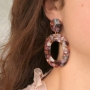 Alerte tendance ! Boucles d&rsquo;oreilles en r&eacute;sine fantaisies
