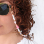 Cha&icirc;nes de cheville, bracelets et cordons &agrave; lunettes avec petits pompons estivaux !