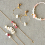 Comment faire des bijoux avec nos nouvelles perles coquillage + perles chips ?