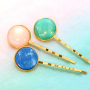 DIY: Confectionner des accessoires pour cheveux et des boucles d&rsquo;oreilles avec les cabochons Polaris Elements