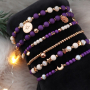 Trouvez l&rsquo;inspiration ! D&eacute;couvrez ici comment confectionner des boucles d&rsquo;oreilles et des bracelets dans une atmosph&egrave;re de No&euml;l/hiver : 