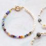 Voici comment confectionner des bijoux hauts en couleur avec les magnifiques perles Millefiori : 