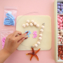Colliers tendance avec des perles en silicone
