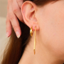 Mix & match avec des boucles d&rsquo;oreilles en acier inoxydable