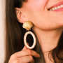 Inspiration avec des pendentifs &agrave; facettes color&eacute;s 