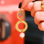 Inspiration avec les boucles d'oreilles et breloques en acier inoxydable 