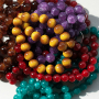 Inspiration avec des perles rondes en verre 