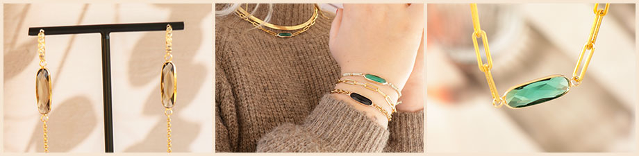 Connecteurs en verre Crystal Glass