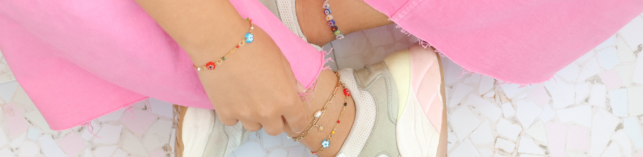 Chaines de cheville en acier Inox