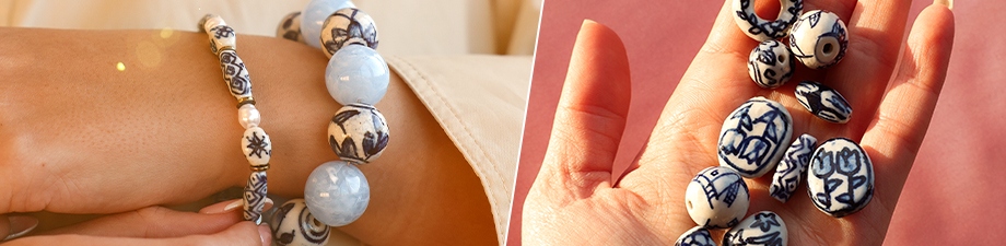 Perles en céramique Perles en céramique