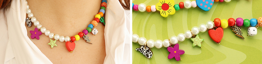 Perles en bois rond 6mm Perles en bois rond 6mm