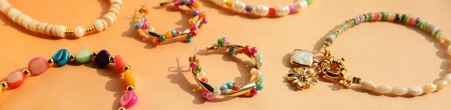 Nouvelle s&eacute;rie de perles de coquillage