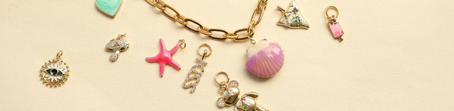 Tout juste arriv&eacute;! Nouvelle s&eacute;rie de breloque en m&eacute;tal TQ