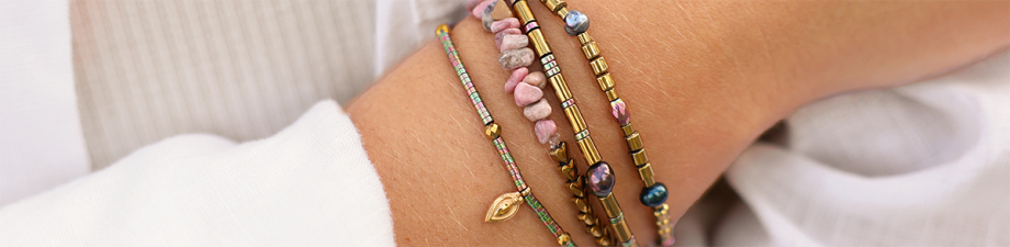 Juste arriv&eacute;e ! Nouvelle s&eacute;rie de perles h&eacute;matite