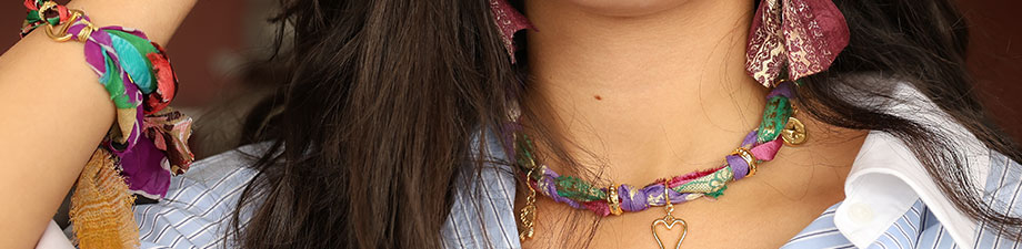 Acheter du ruban de sari en soie chez Grossiste en Perles