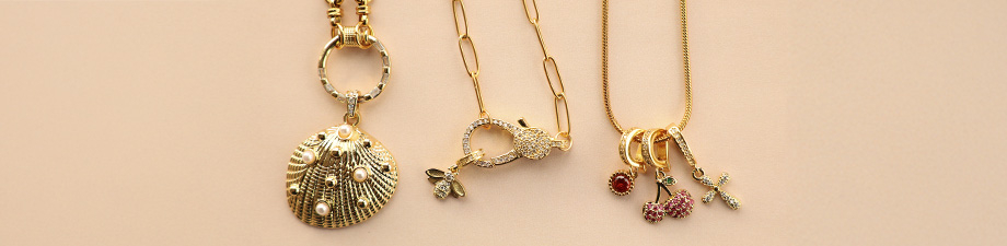 Tout juste arriv&eacute; ! Breloques et fermoirs en m&eacute;tal TQ 