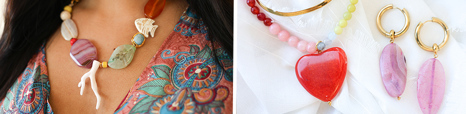 Nouvelle collection de perles en pierre naturelle