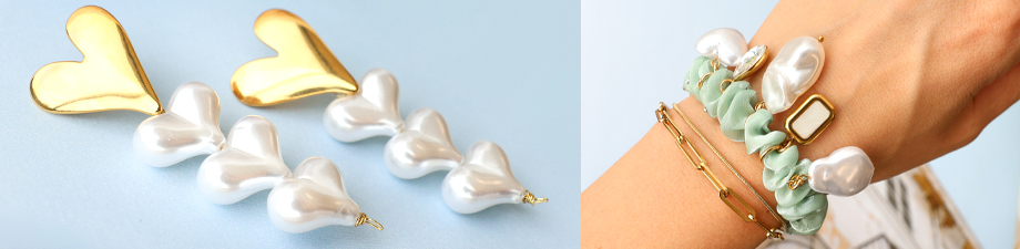 Nouvelle s&eacute;rie d&rsquo;imitations de perles d&rsquo;eau douce