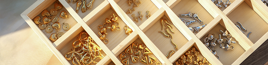 Nouveau ! Breloques et perles en acier inoxydable