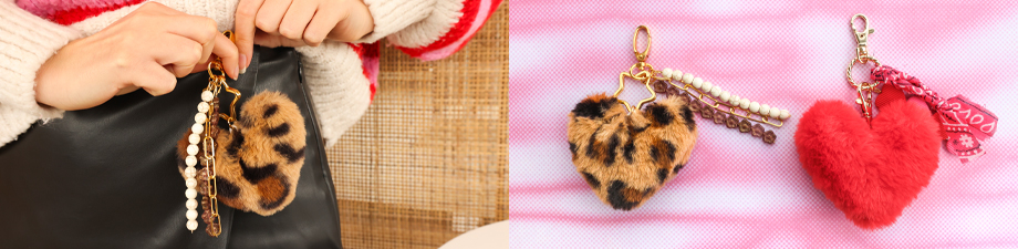 Porte-cl&eacute;s / Pendentifs pour sac