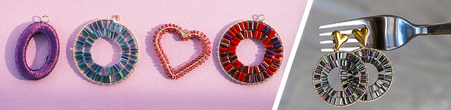 Nouvelle collection de pendentifs color&eacute;s 
